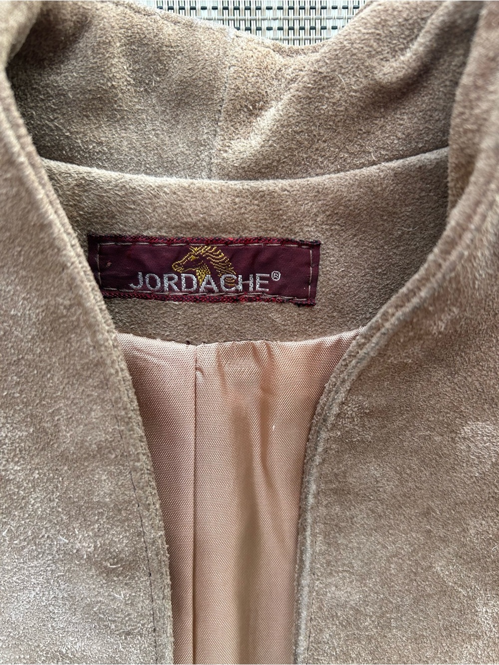 Vintage tan suede Jordache jacket - Picture 5 of 7